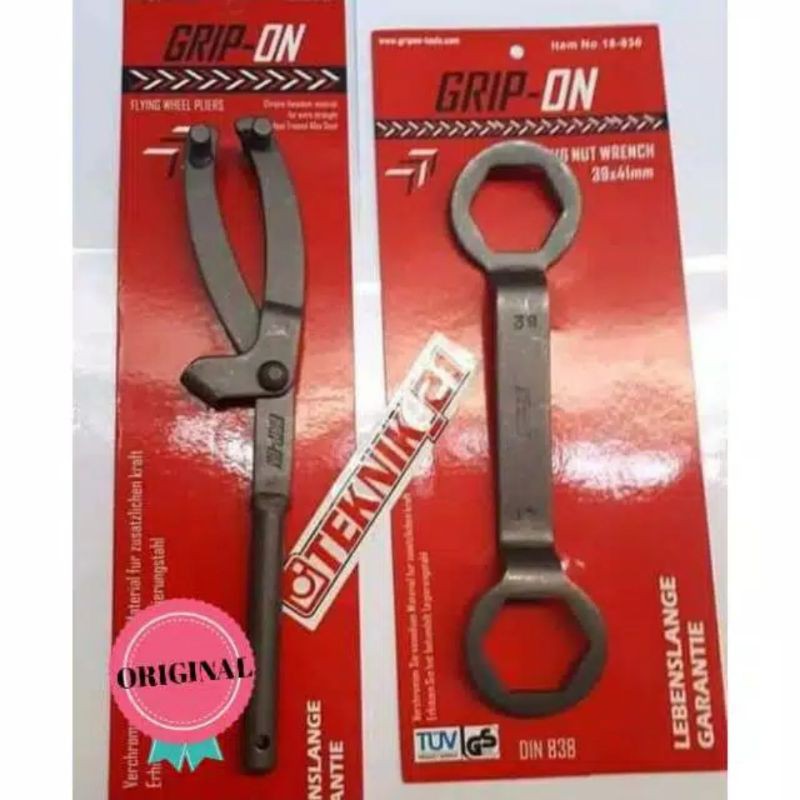 TRAKER CVT GRIP ON ORIGINAL TAHANAN CVT GRIP ON TRAKER CVT FLYWHEEL HOLDER GRIP ON