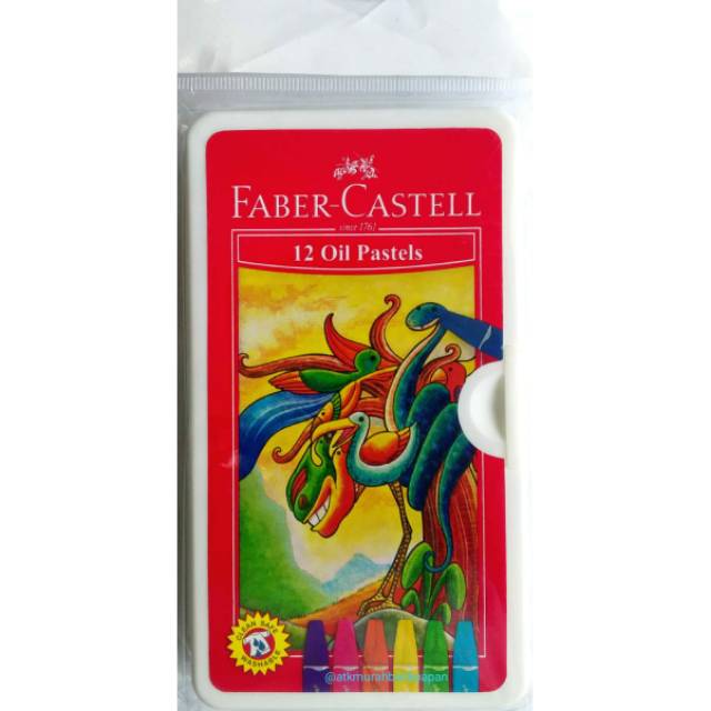 

Hexagonal Oil Pastel 12Plastic Bag F. Castell 120063ON
