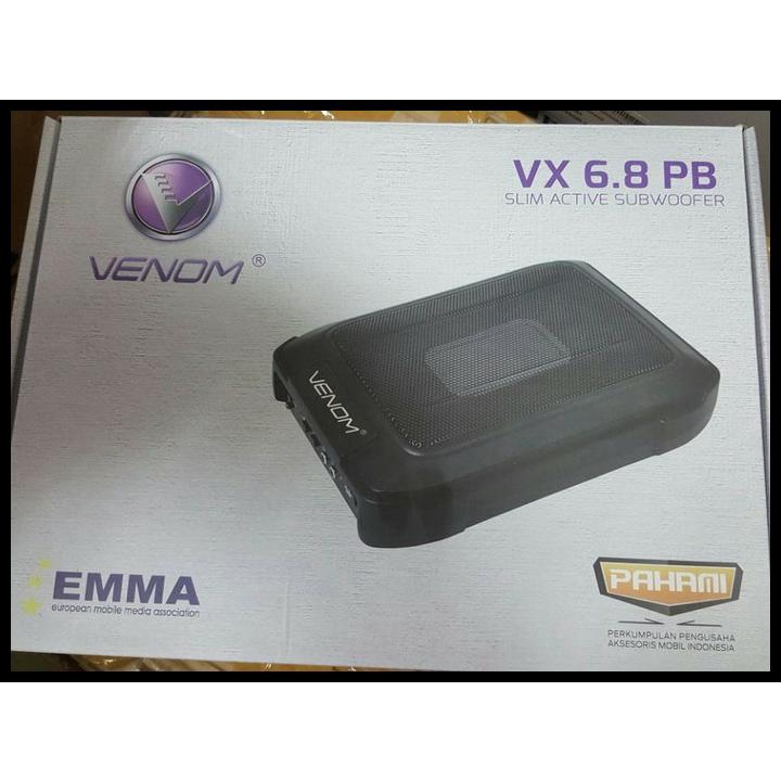 Subwoofer Venom Vx 6.8 Bp/Subwoofer Kolong Jok Venom Vx 6.8 Bp