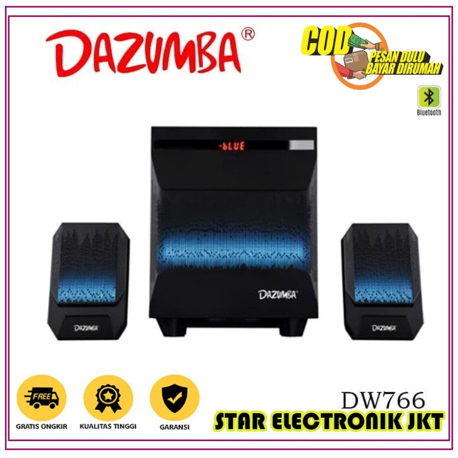 Dazumba DW766 Bluetooth Speaker 2.1