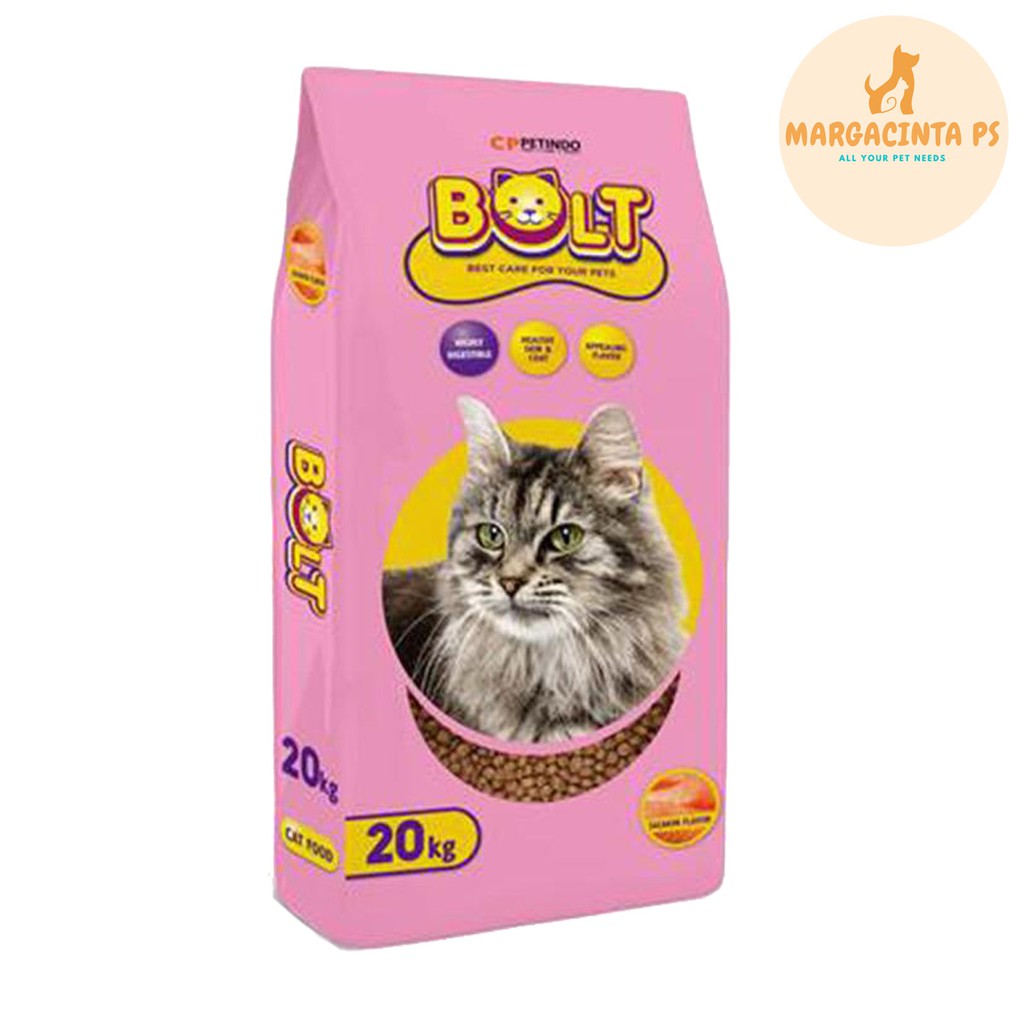 Makanan Kucing Kering BOLT Kemasan Repack 1 KG