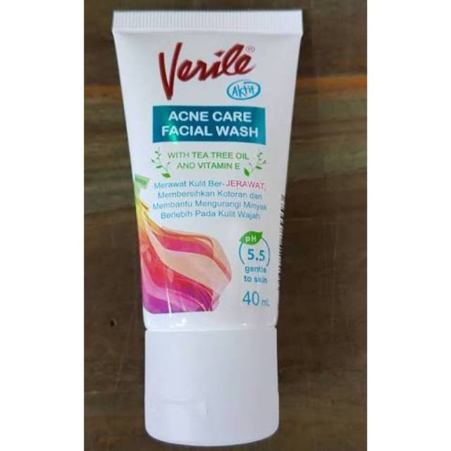 Verile Acne Care Facial Wash 40ml