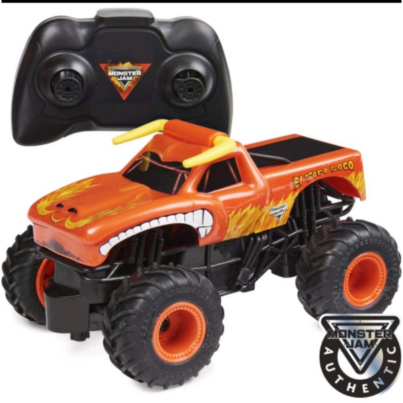 Monster Jam El Toro Loco Scale 1:24 Mainan RC Original
