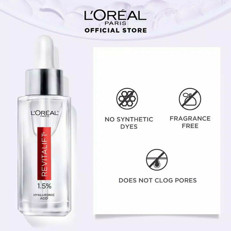 ☃Cutezz_Ching1☃L'oreal Paris Revitalift Hyaluronic Acid Serum