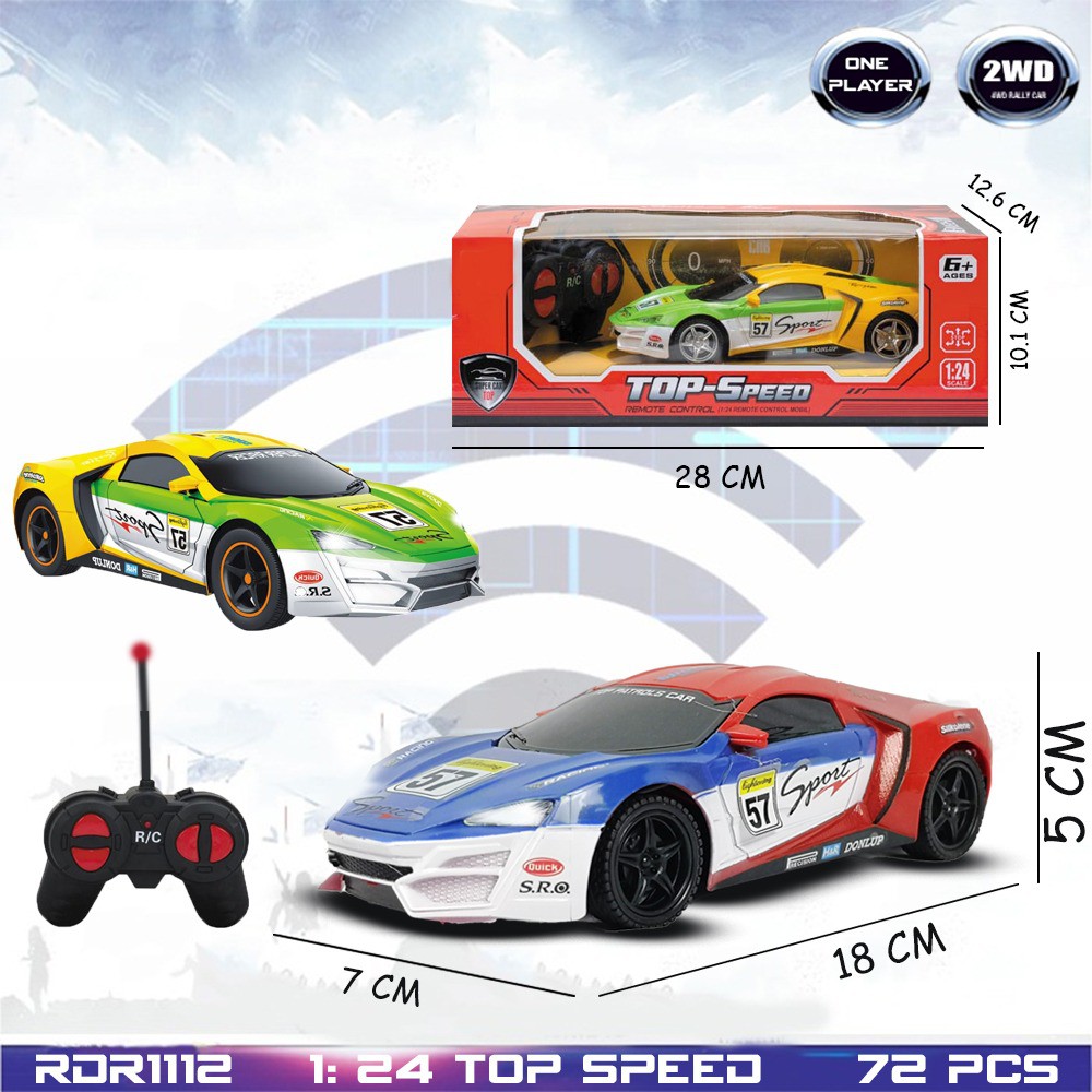 Mainan Anak Mobil Remote Control RC Mobil Sport RDR1112