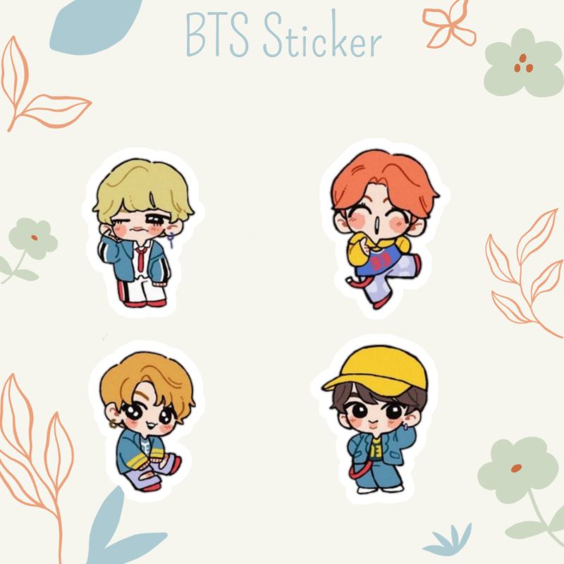 7 pcs bangtan(bts) Sticker