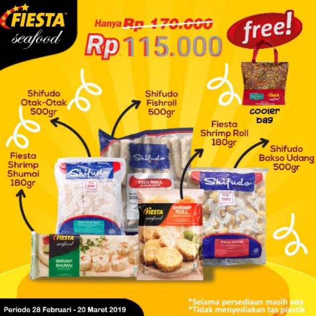 FIESTA Seafood Promo Maret 2019