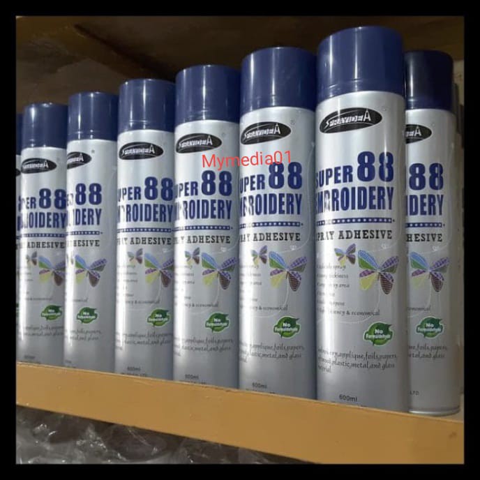 

HJK Lem semprot super 88/ Spray Adhesive Super 88 (khusus jabodetabek, pulau jawa)