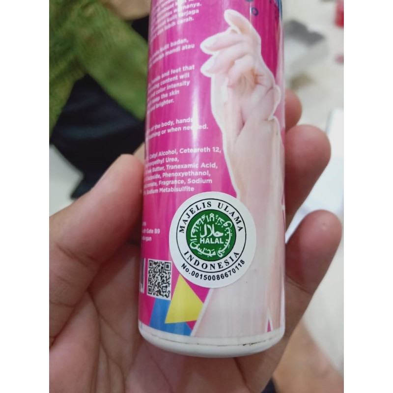 [Best Seller] BPOM SABYAN WHITENING BODY LOTION / lotion pemutih bibit ORI