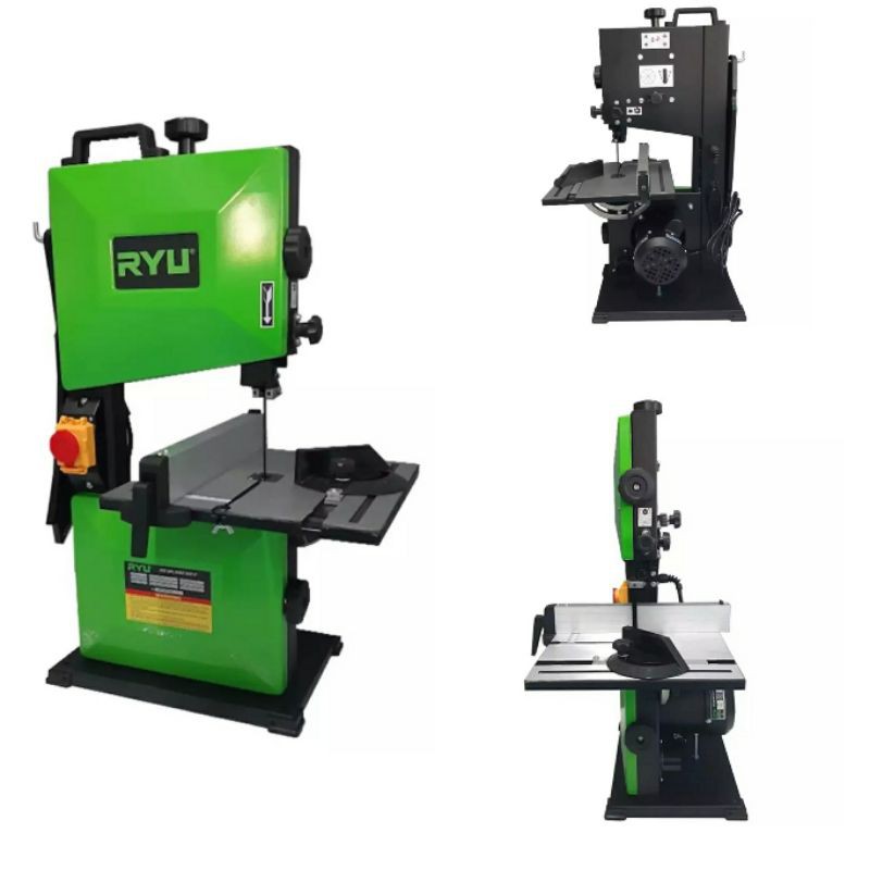 RYU Band Saw 8 inch RBS 8 Mesin Gergaji Kayu Bandsaw Ukir Triplek Pita Sabuk Wood Tulang