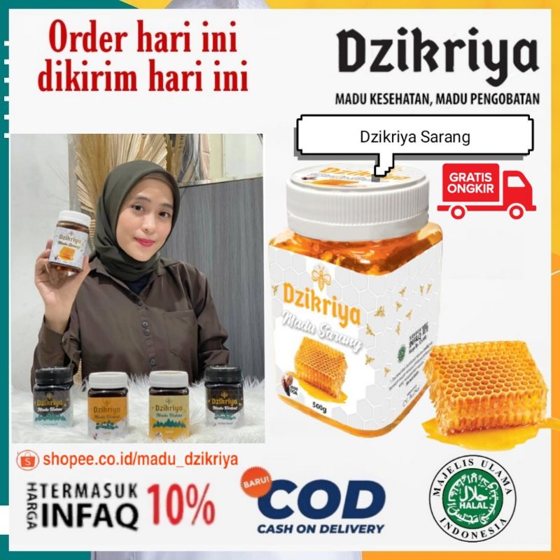 Madu sarang Dzikriya Madu dzikriya sarang original obat jantung, herbal haid Madu Sehat