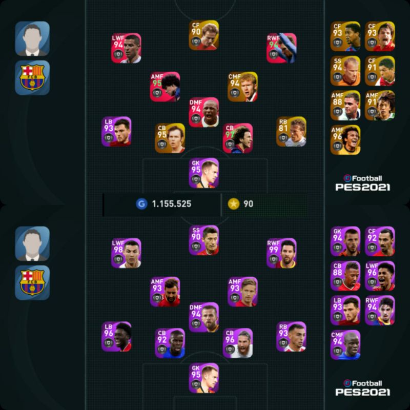 RASPOT ANSUPATI DAVIES IM 5 FUL SQUAT POTW ASET GP 1JT#pes2022