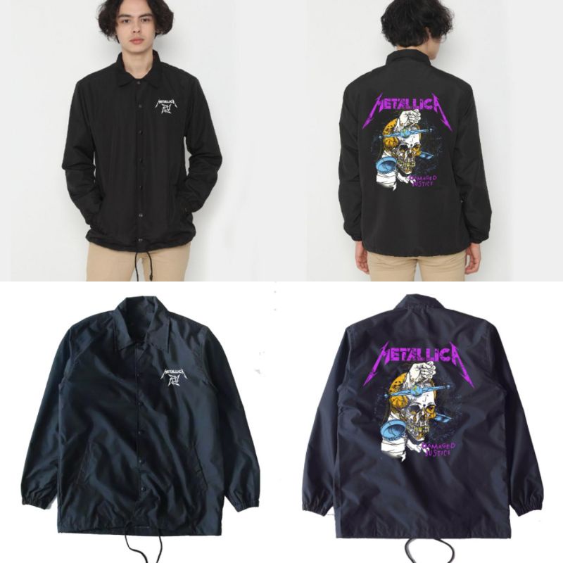 JAKET BAND LUAR || METALLICA || JAKET COACH ORIGINAL