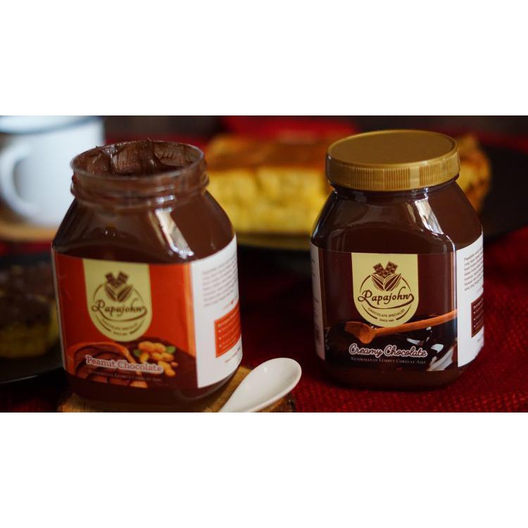 

PAPAJOHN COMBO PEANUT & CREAMY CHOCOLATE SPREAD - SELAI COKELAT