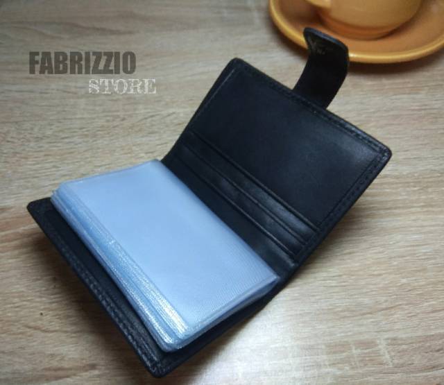 dompet kartu kulit sapi asli