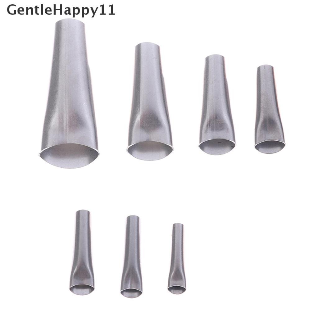 Gentlehappy 7Pcs Nozzle Aplikator Dempul Bahan Stainless Steel