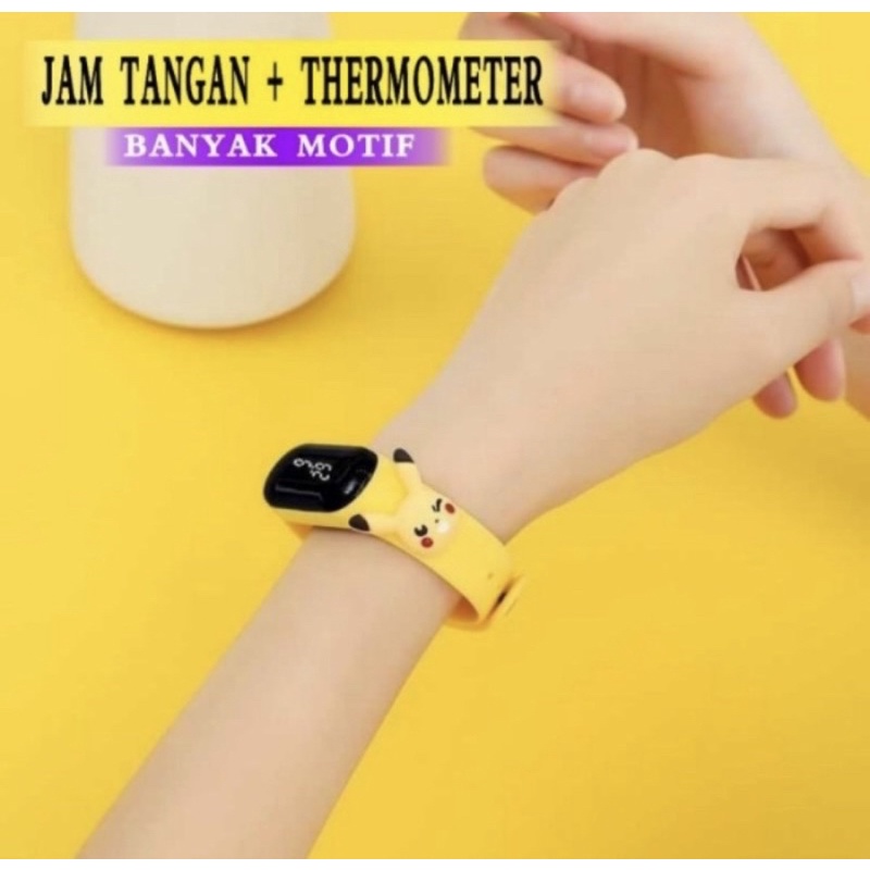 jam tangan USB pengukur suhu