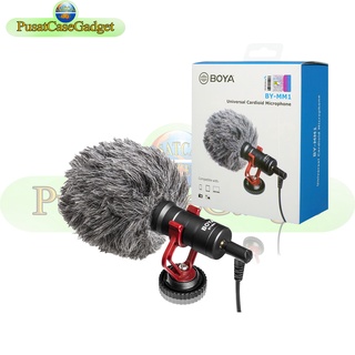 Microphone Boya BY MM1 CardioId Shotgun mic DSLR / Handphone - MM1
