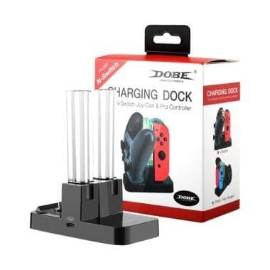 Charger Docking Joy-Con Controller Pro Controller Nintendo Switch Dobe