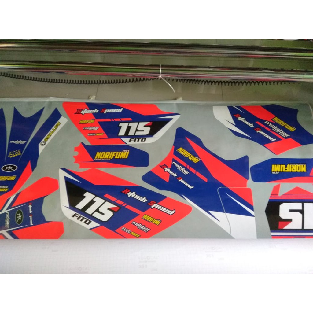YZ 85 NEW Decal Sticker STABILO Custom Striping Printing