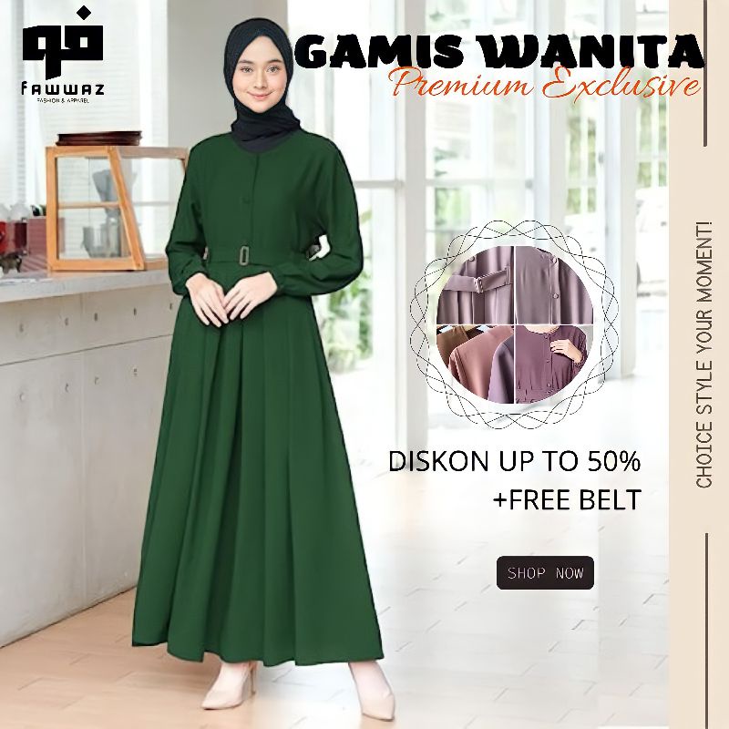 Setelan Gamis Terbaru Remaja Muslimah Syar i Asdf Fashion Muslim Gaun pesta mewah Gamis Long dress k