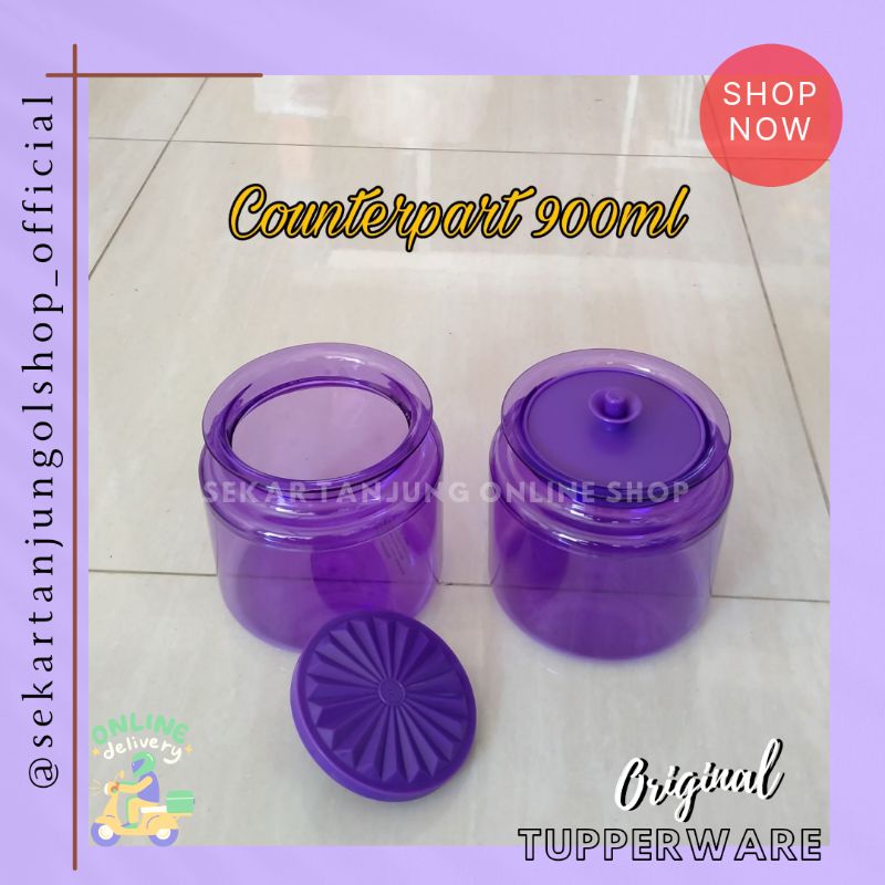 Counterpart 900ml satu set Promo Tupperware