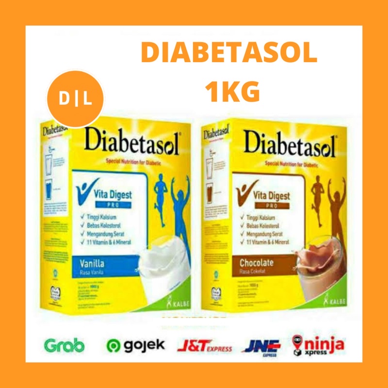 

DIABETASOL SUSU 950gr / 950 gram