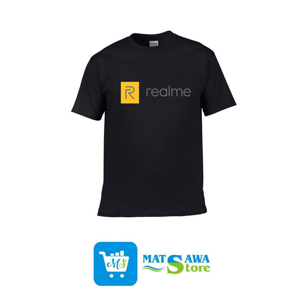 KAOS REALME BORDIR (COTTON COMBED 20/24S) TEBAL