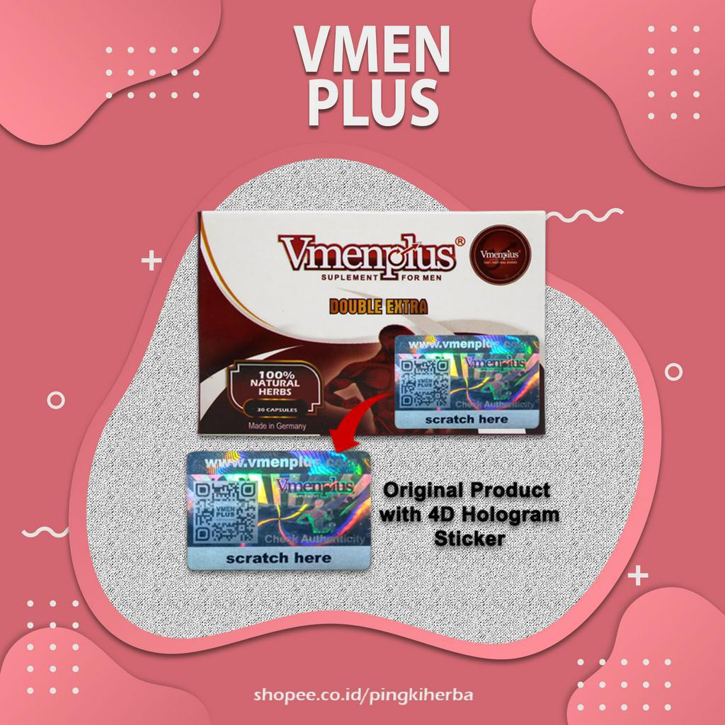 COD - Agar Tahan Lama Vmen Plus Asli Suplemen Vmenplus 100% Original Kuat Kelamin,_ Pria Kapsul Obat