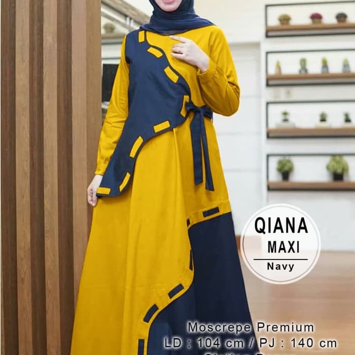 Baju Lebaran 2021 Zakia Maxi| Maxi Wanita Matt Maxmara