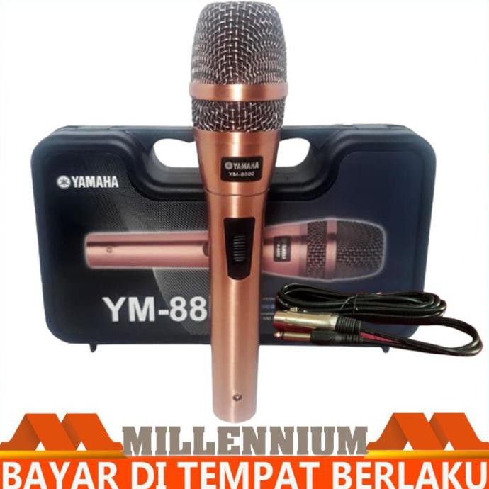 Mic Yamaha Microphone Kabel Ym 8800 Super Body Besi Termurah