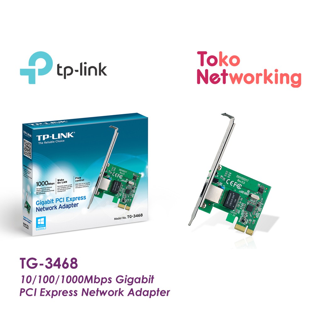 TP-LINK TG-3468 : Gigabit PCI Express Network Adapter