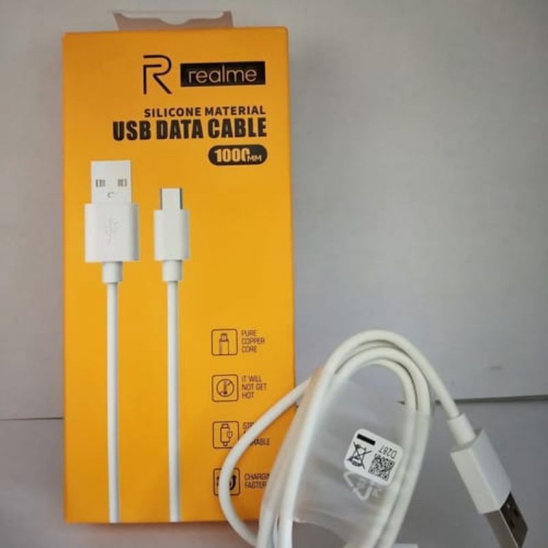 Kabel Data Realme Micro USB Original Fast charging