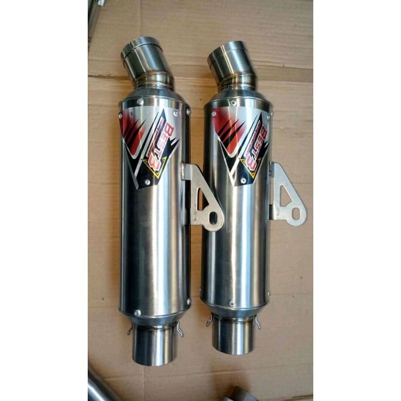 slincer slencer silincer best3 only panjang 25cm diameter inlet 50 mm