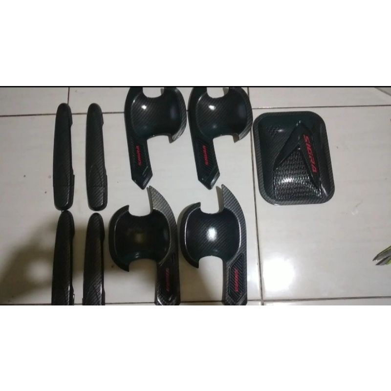 PAKET SIGRA HEMAT LENGKAP HANDLE OUTER &amp; TANK COVER PREMIUM CARBON