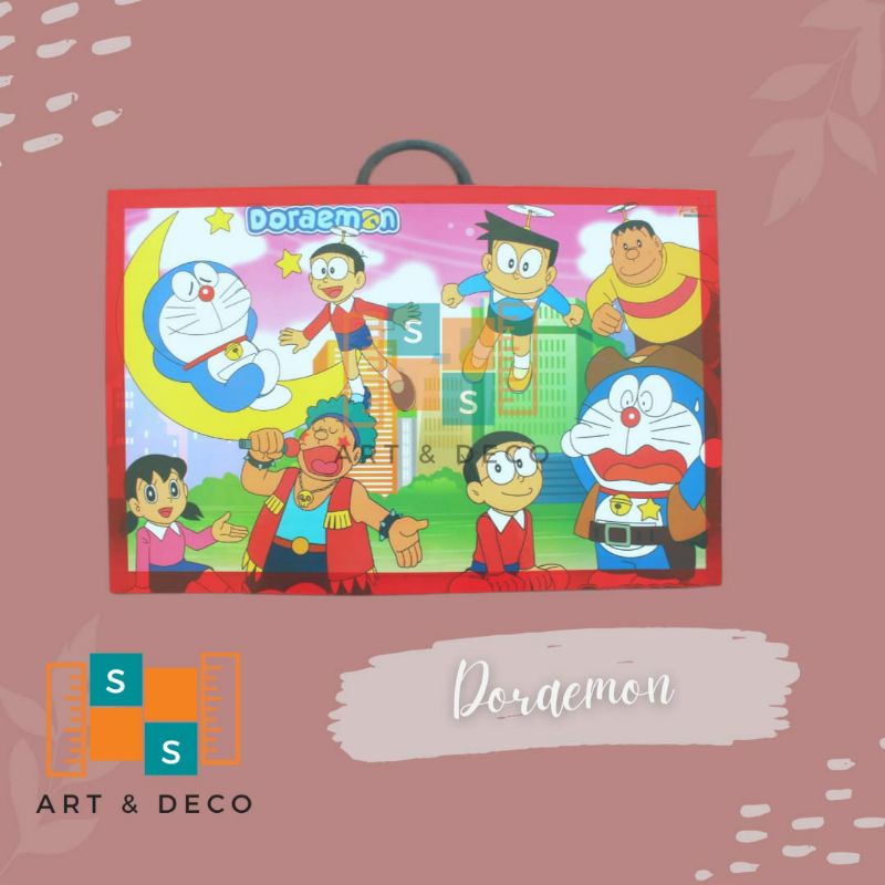 Meja Lipat Anak Doraemon