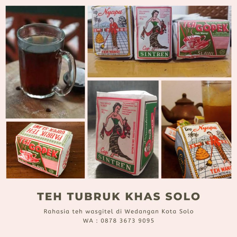 

TEH TUBRUK KHAS WEDANGAN SOLO