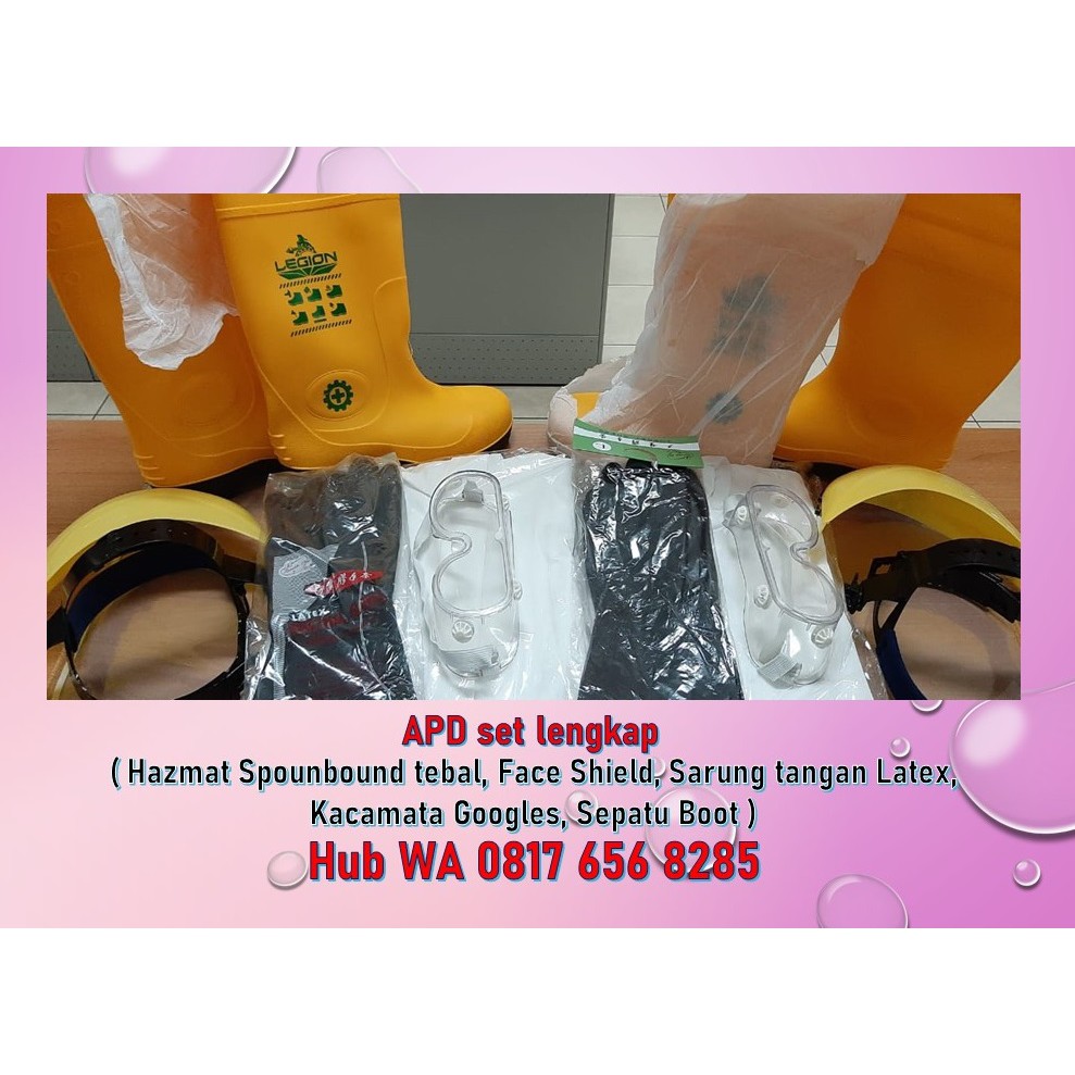 Termuraahh... APD set lengkap.... 