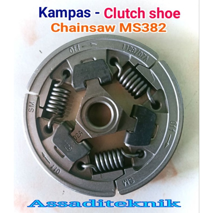 clucth shoe mesin chainsaw MS382