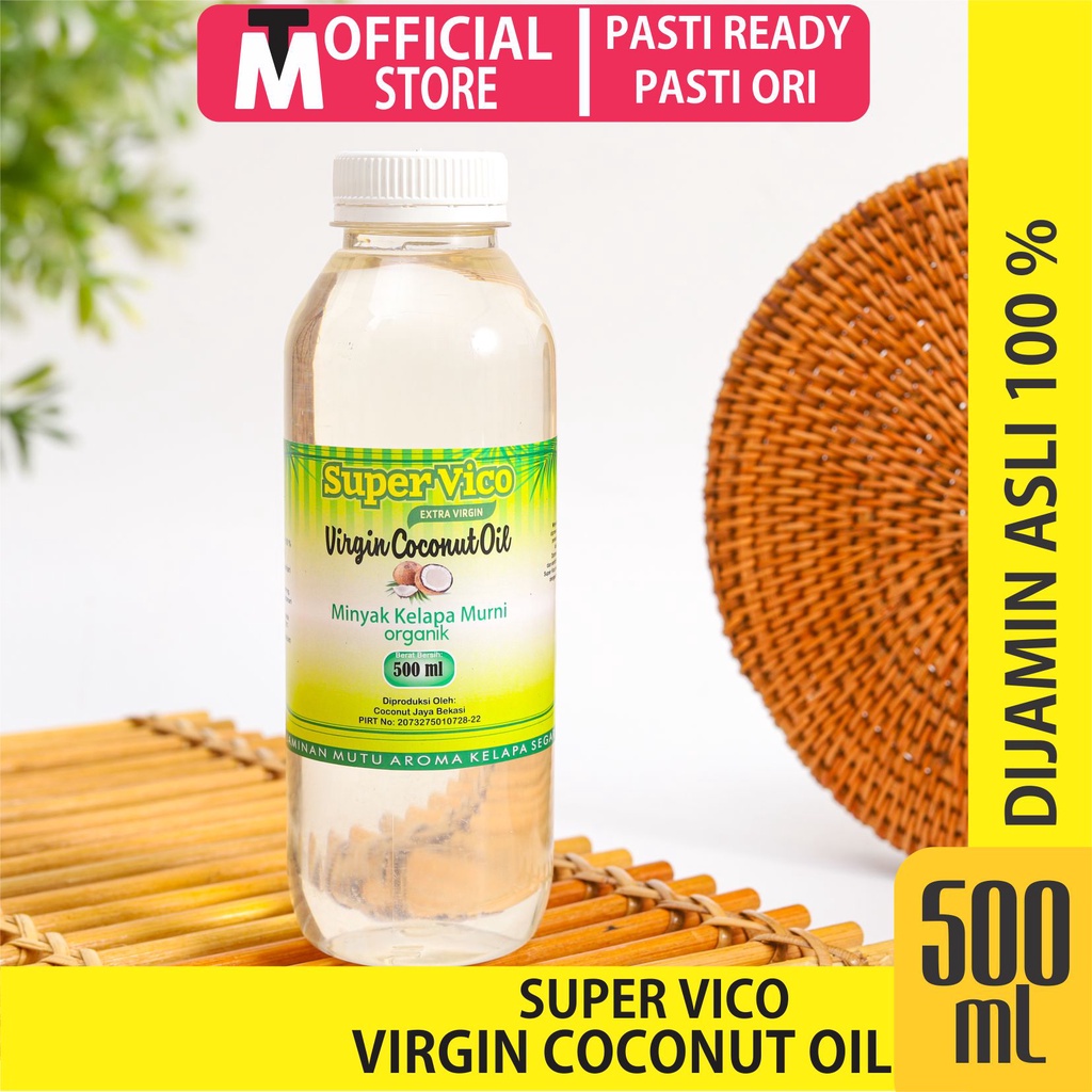 SUPER VICO VCO Virgin Coconut Oil 500 ml