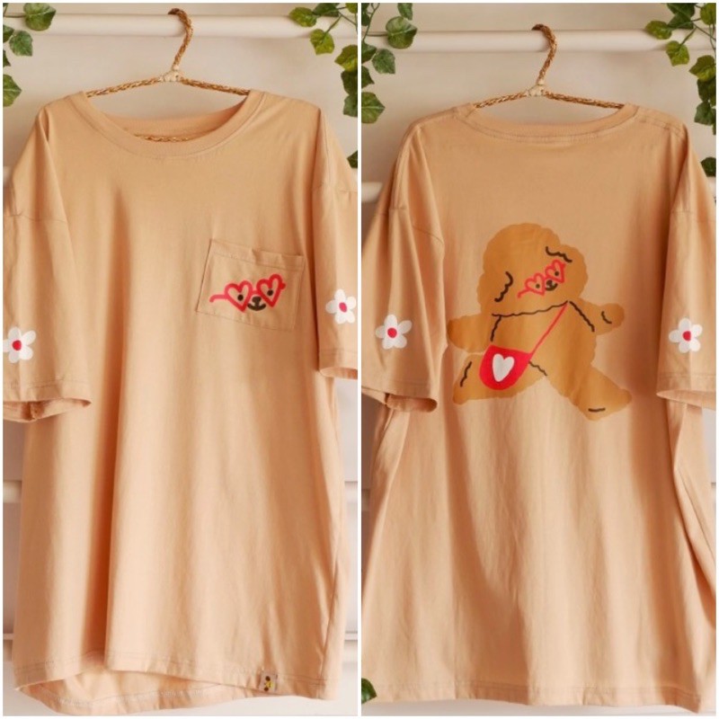 KELLYSANDCO Oversize Tshirt Love Glasses / KELLYS AND CO Oversize Tshirt Love Glasses