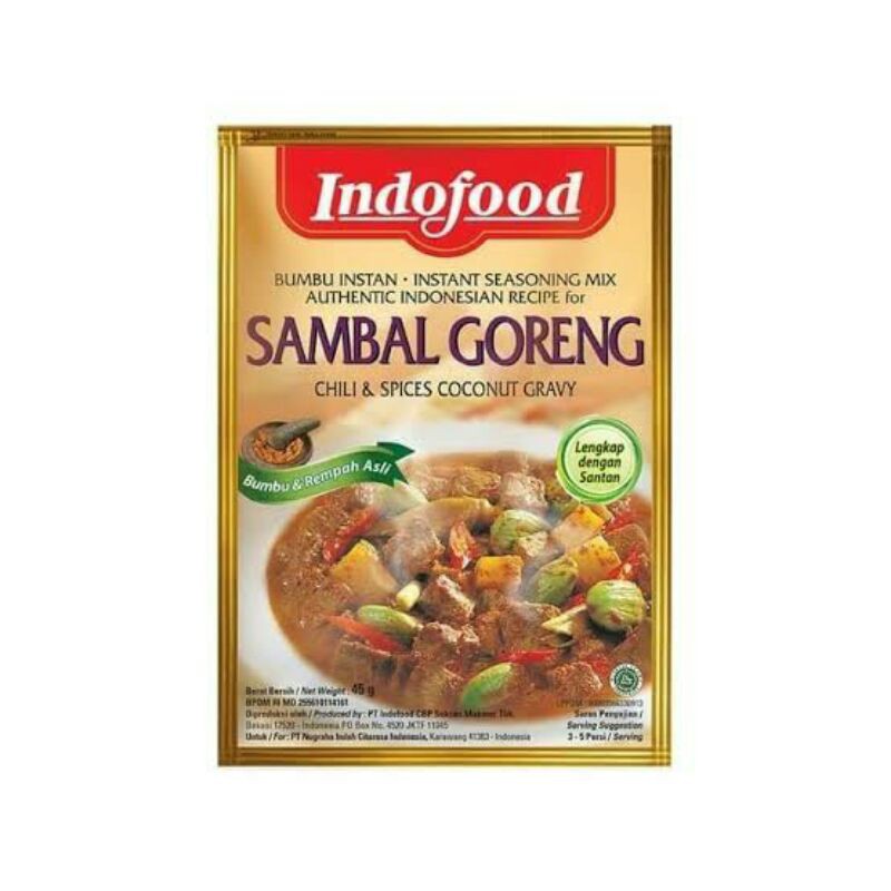 Bumbu instant Indofood Sambal Goreng