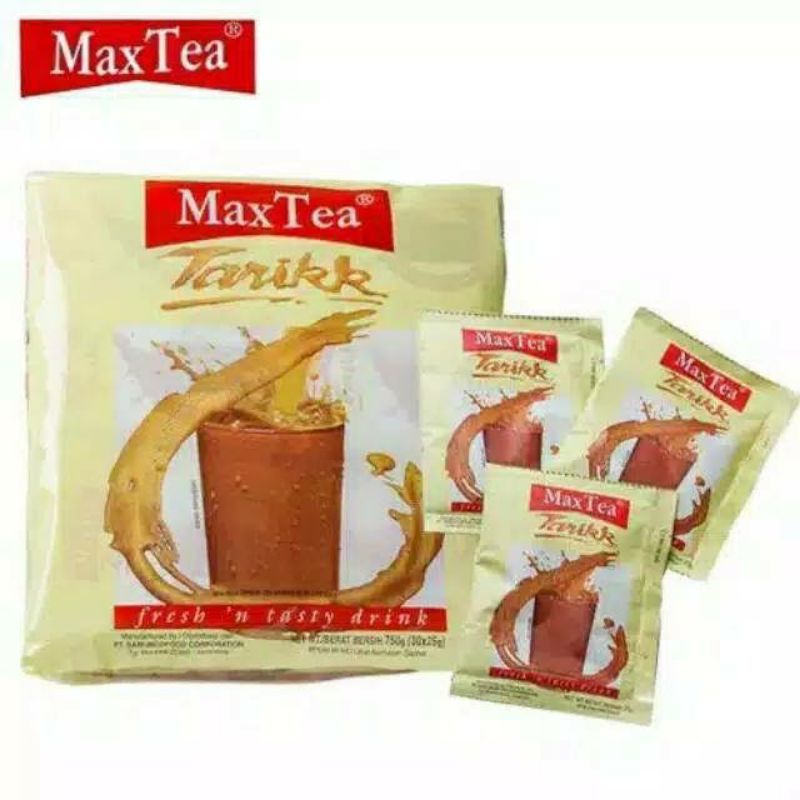 Jual Max Tea Teh Tarik Isi 30 Sachet Shopee Indonesia 9826