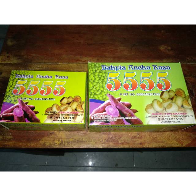 BAKPIA BASAH 5555 khas bantul isi 20