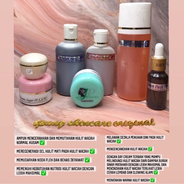 [ORIGINAL] Paket Komplit Night One Normal Brightening Glow Nutrisi iP/IPUNG Skincare Original