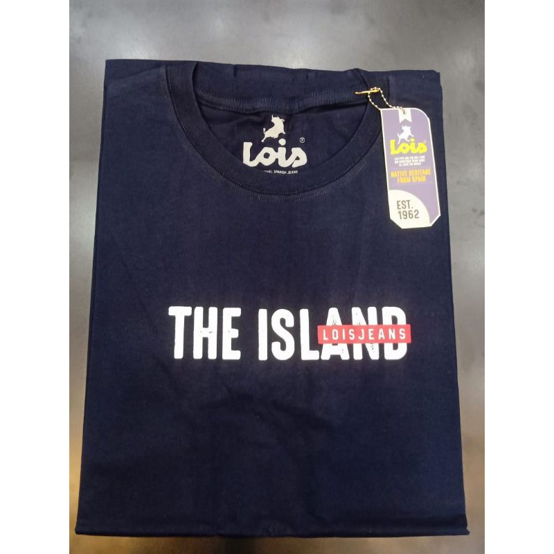 kaos oblong pria dewasa Lois m, l, xl