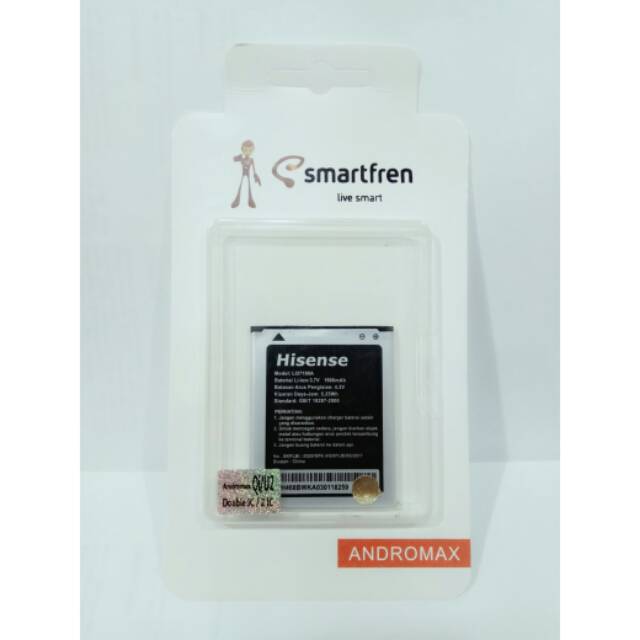 Baterai batt batre battery smartfren andromax e2+ plus, andromax qi dan andromax u2