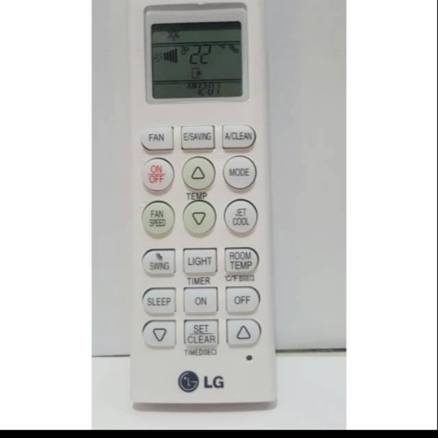 REMOTE REMOT AC LG FFAN ORIGINAL