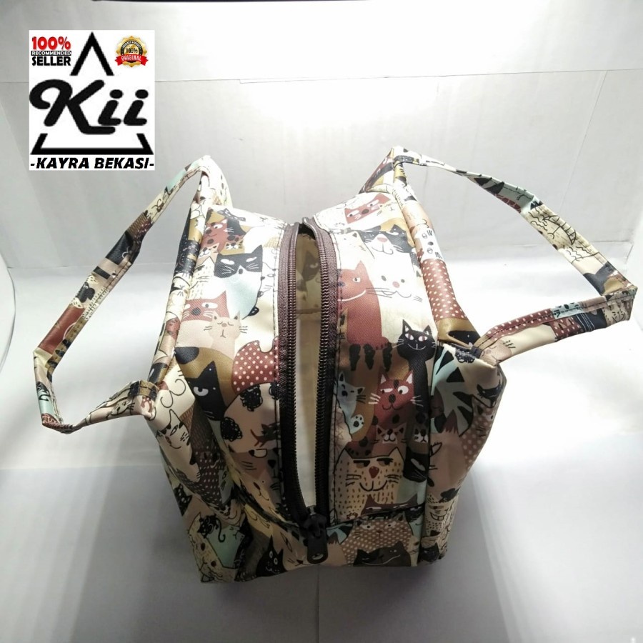 Tas Bekal Karakter - Lunch Bag Waterproof - Tas Bekal Motif Serbaguna