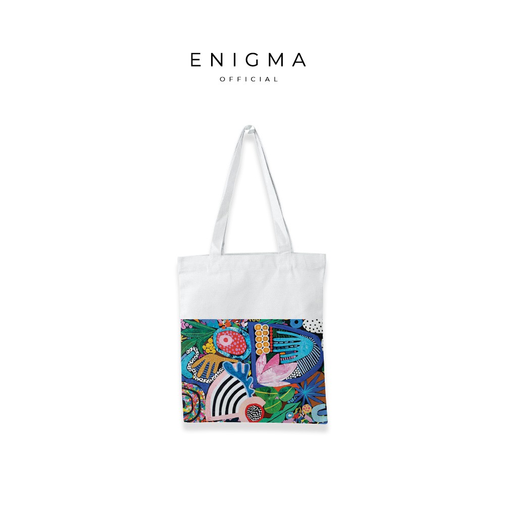 SALE TOTEBAG KANVAS ORIGINAL ENIGMA TOTEBAG KANVAS COLLECTION CF